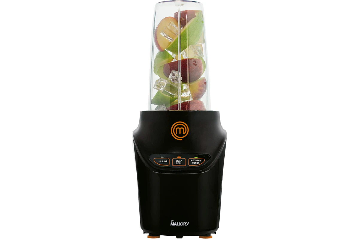 Super Liquidificador e Processador B. Power Masterchef By Mallory 1000W com 2 Copos em Tritan e Painel Easy Touch- 127V