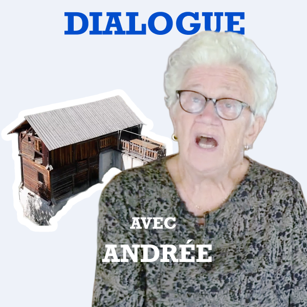 Dialogue autour du moulin (Andrée)