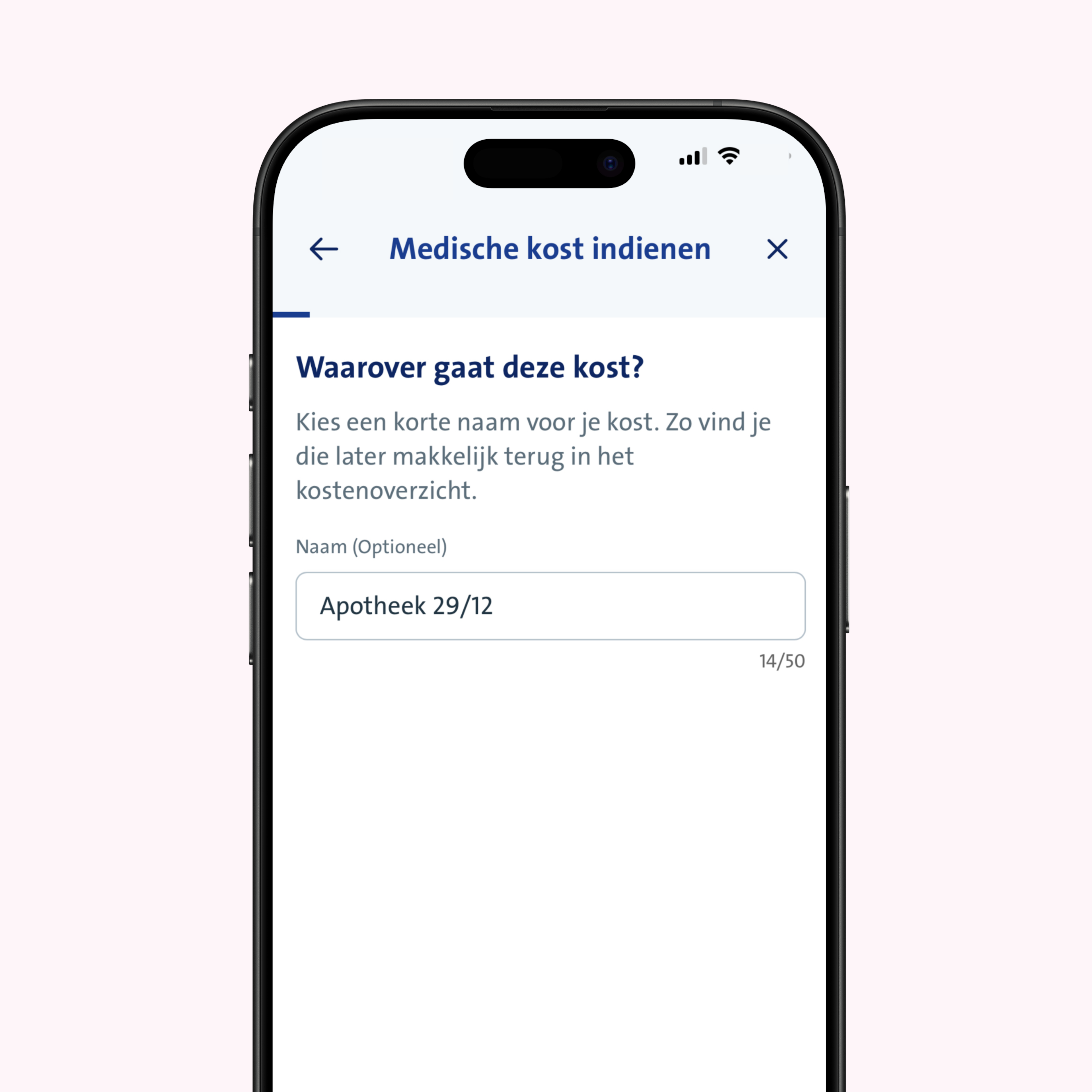 vanbreda app kost naam