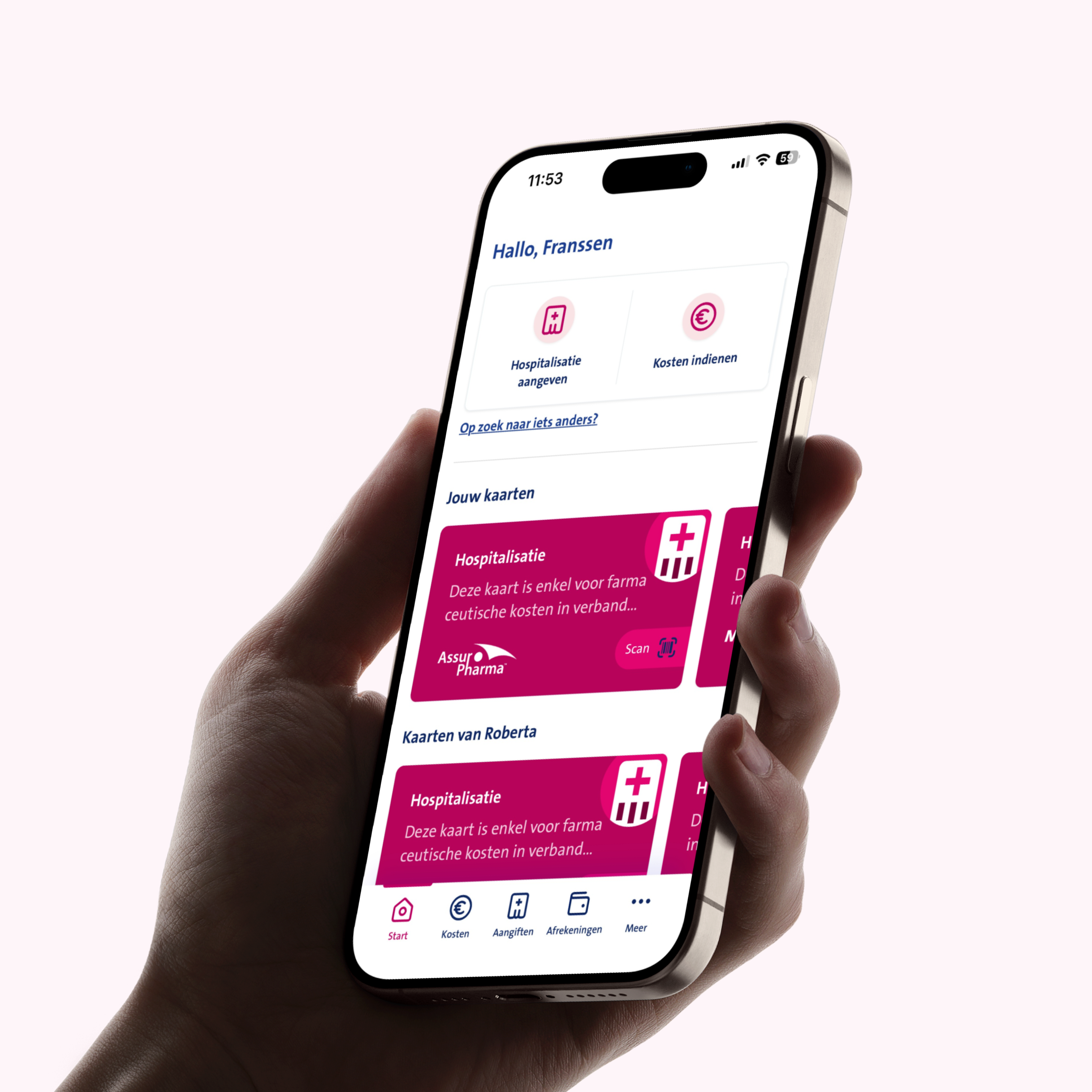 vanbreda app in hand