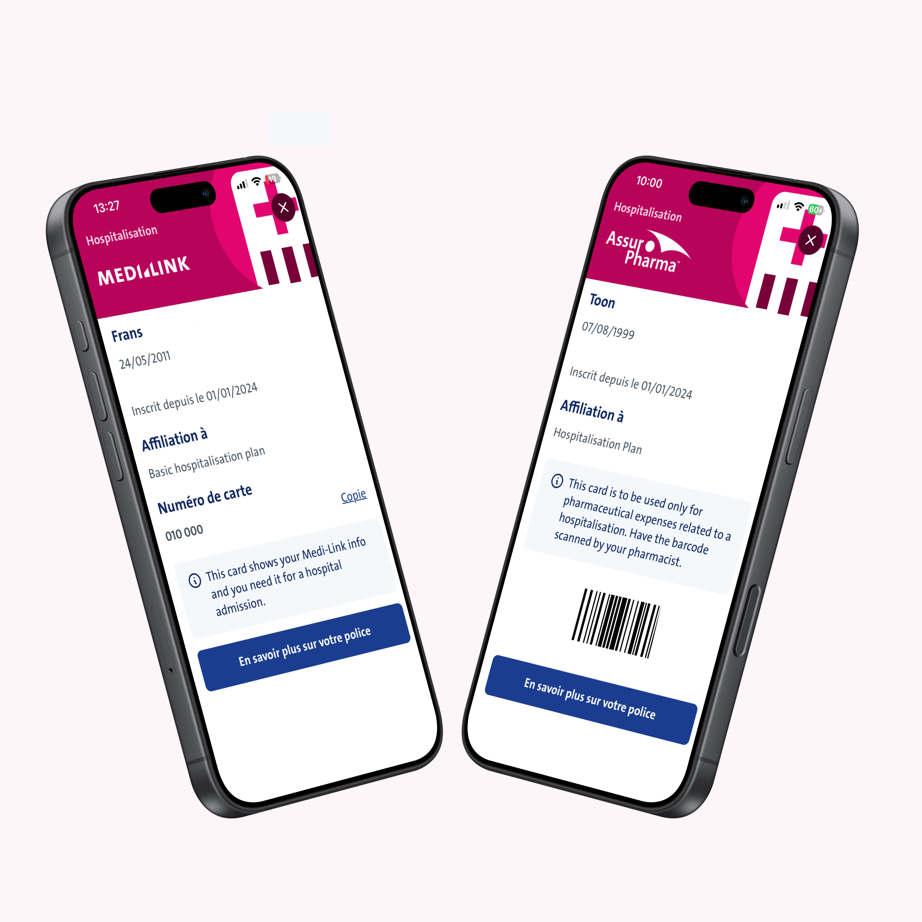 vanbreda app visual  assurpharma medilink