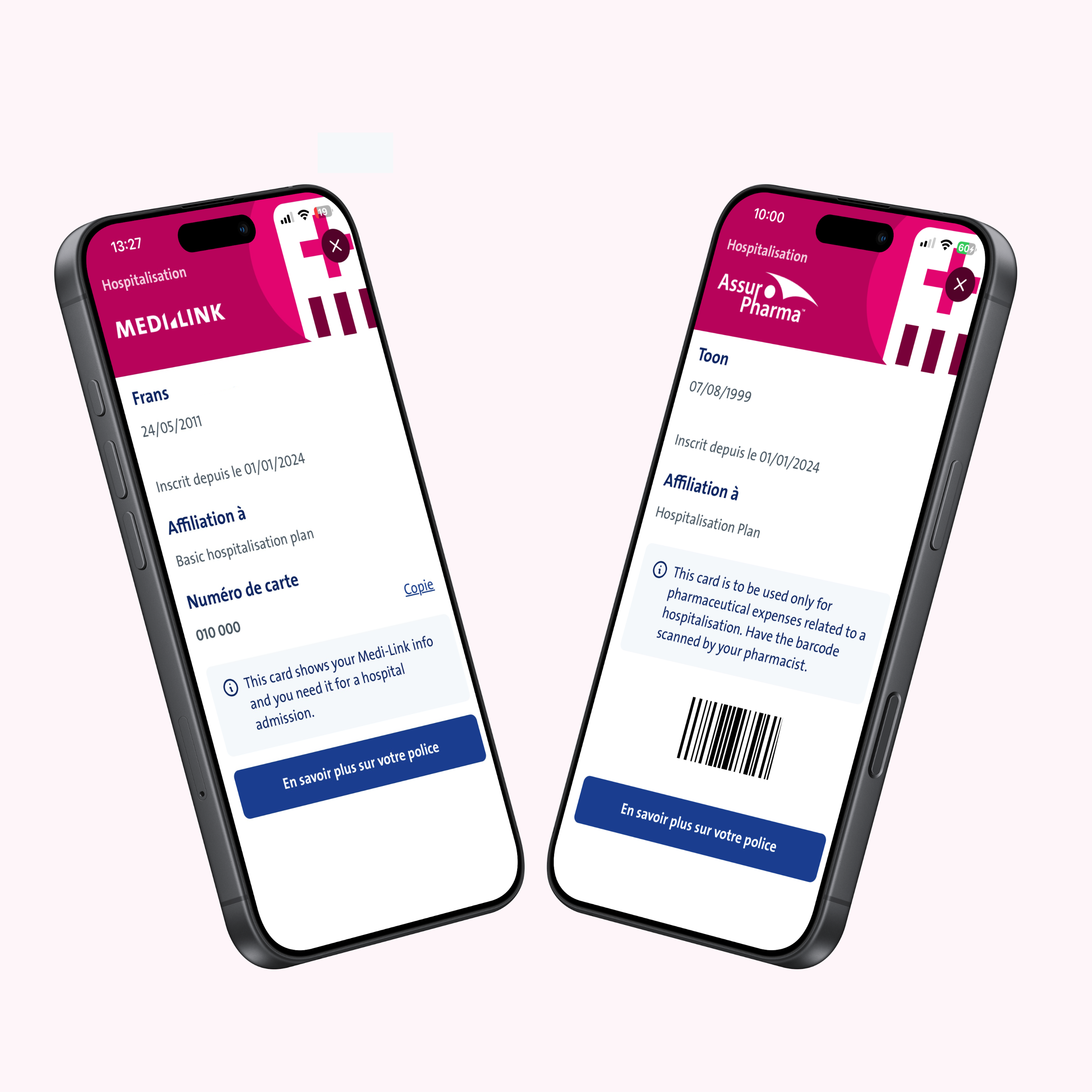 vanbreda app visual assurpharma medilink