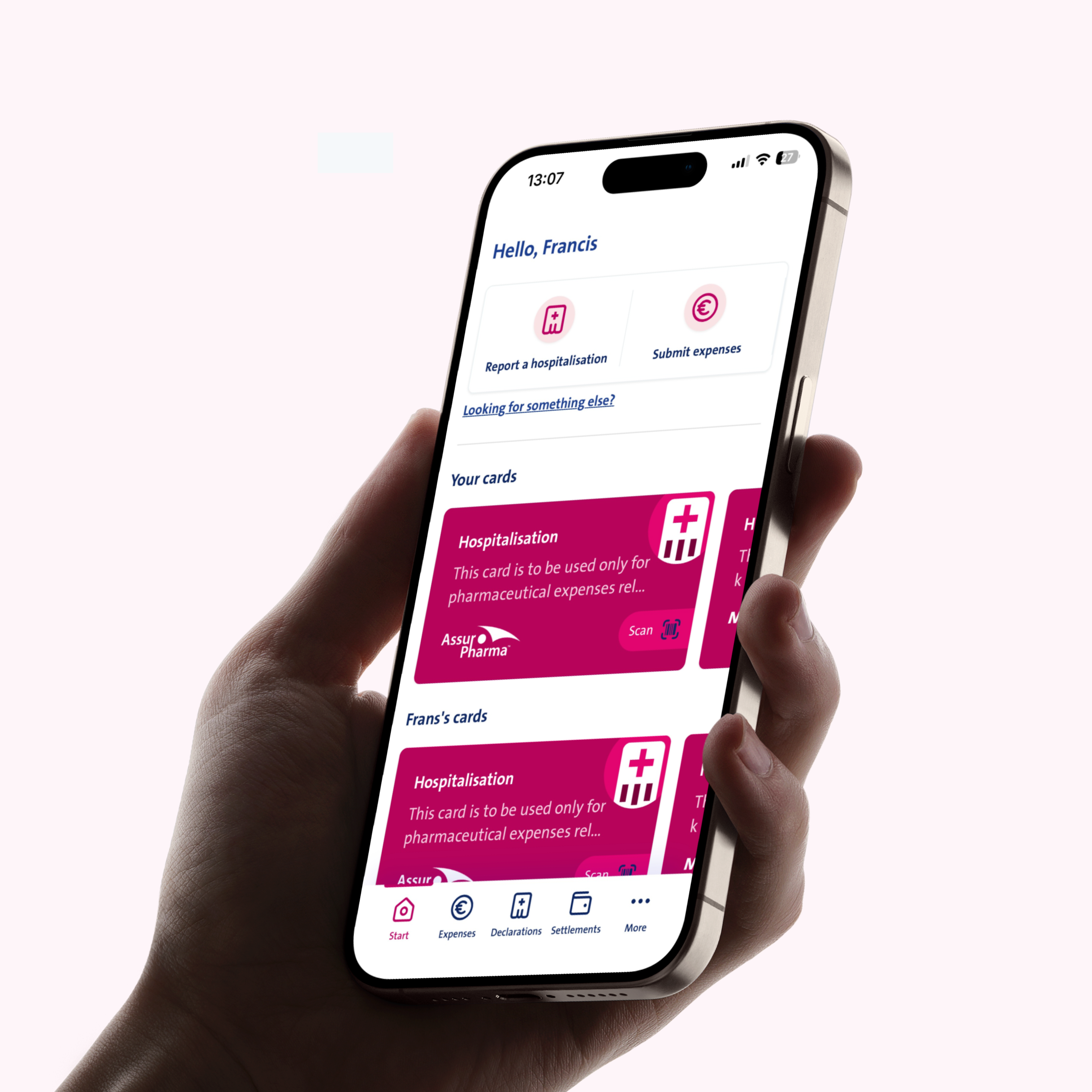 vanbreda app visual in hand