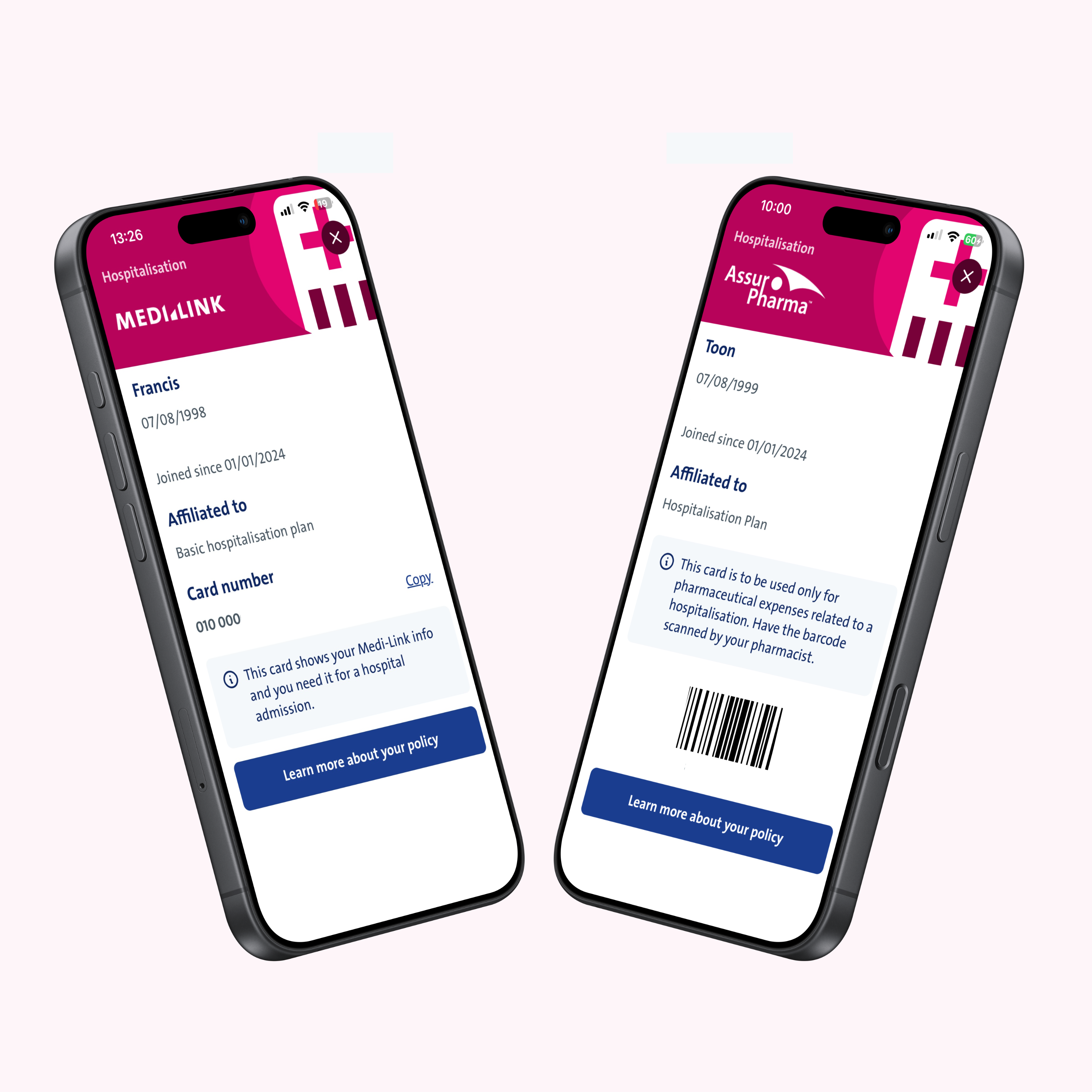 vanbreda app visual medilink assurpharma