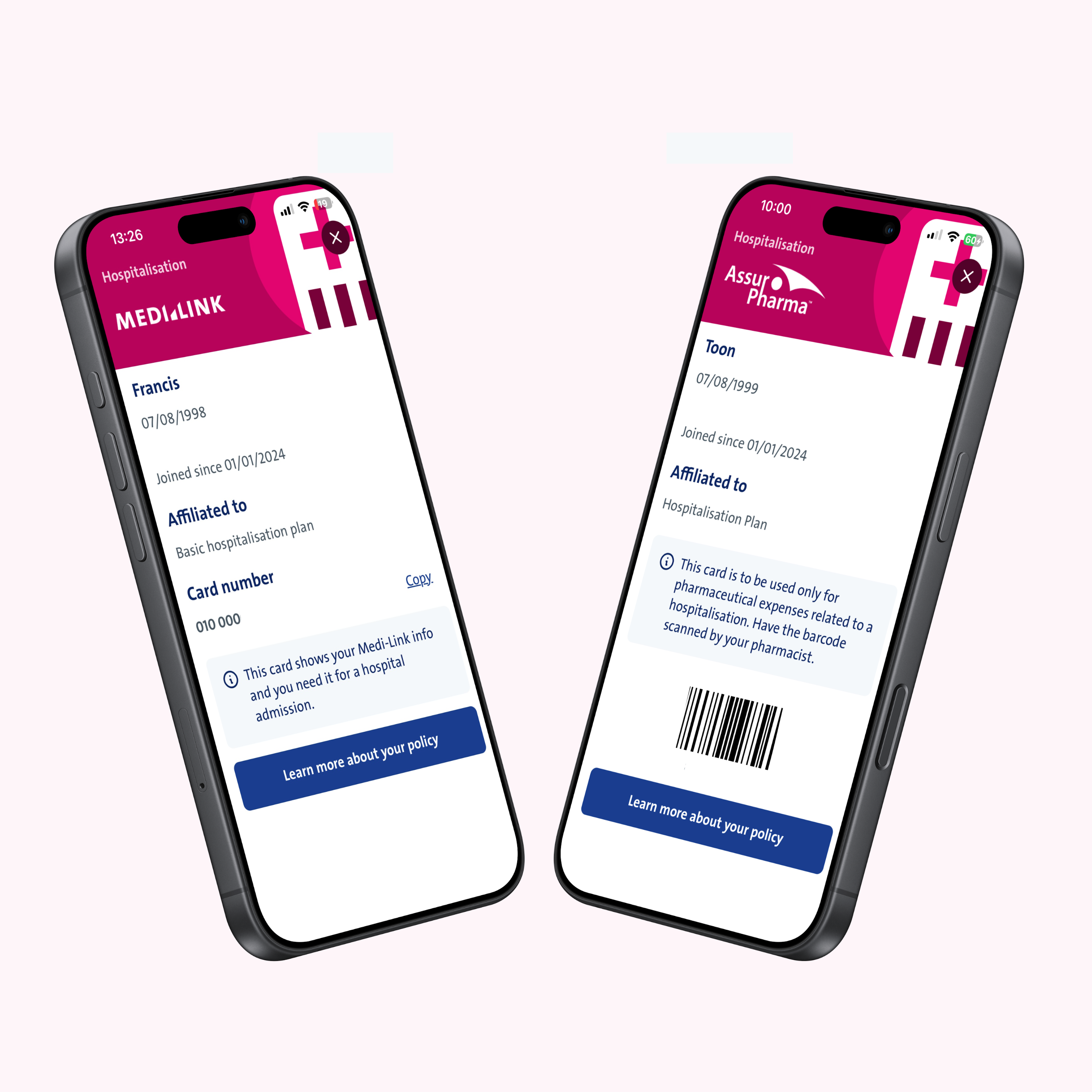 vanbreda app visual medilink assurpharma