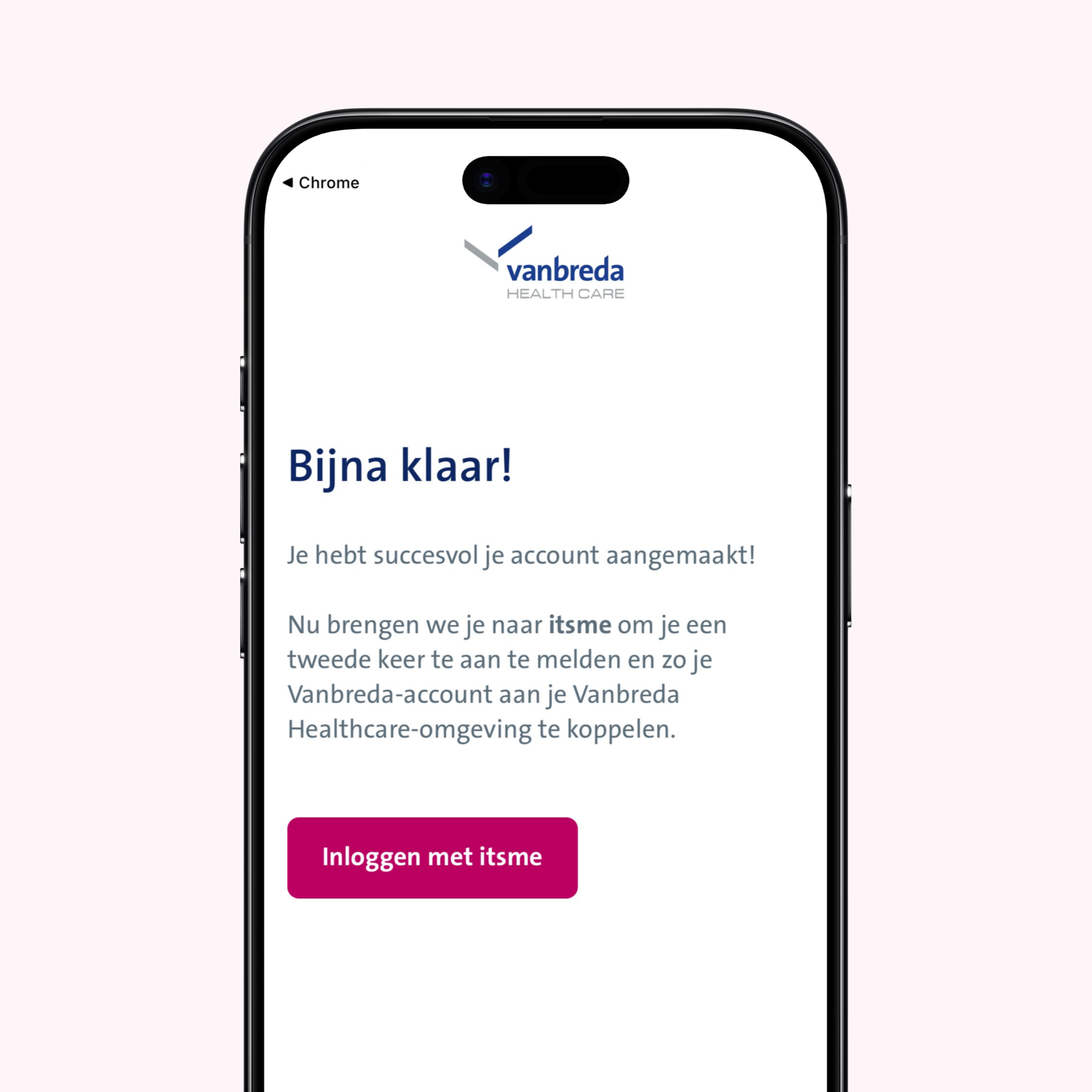 app visual itsme onboarding