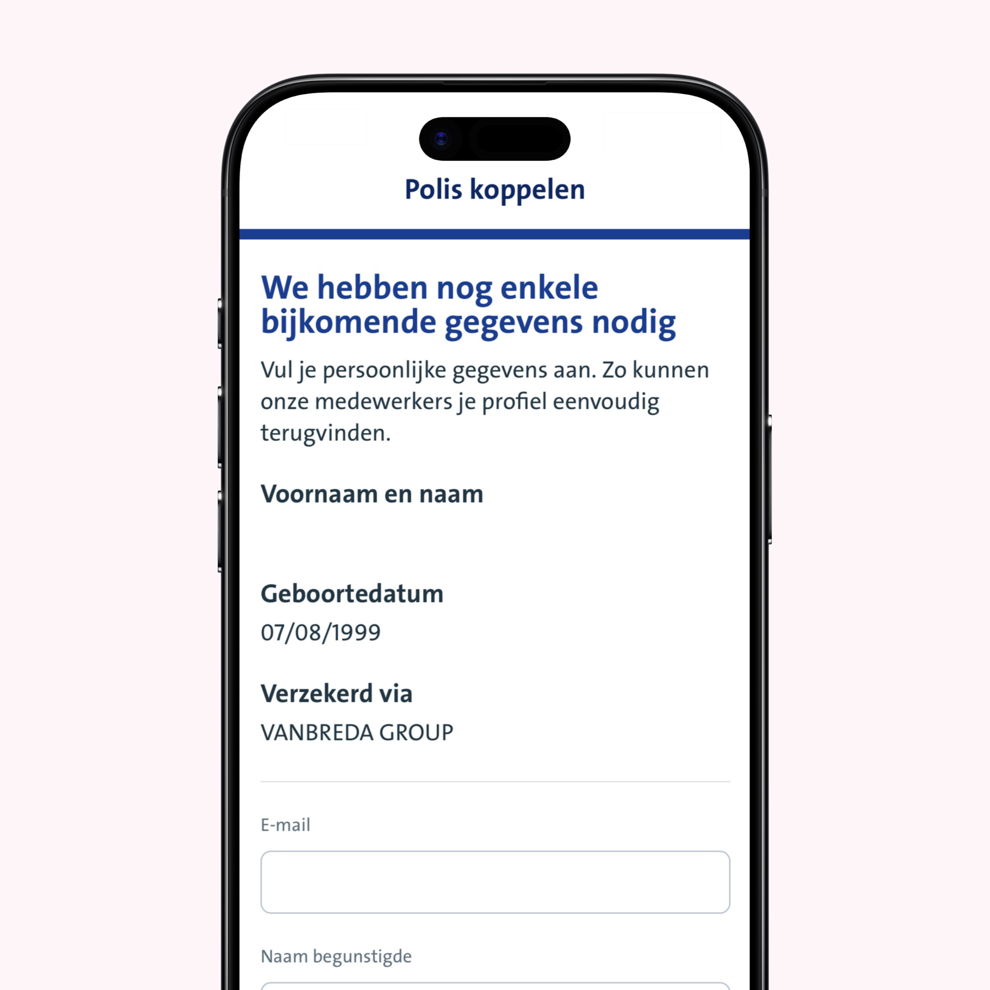 app visual itsme onboarding