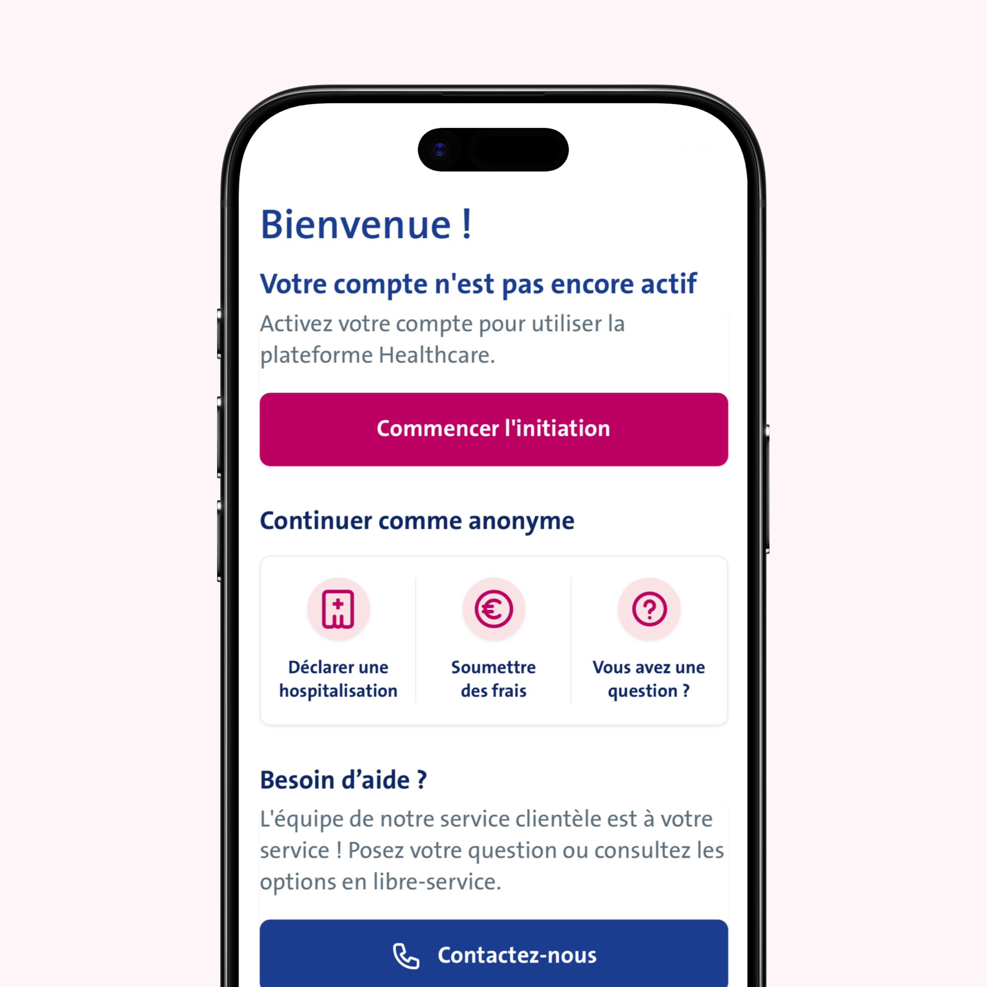 app visual itsme onboarding - enregistrez votre compte chez vanbreda