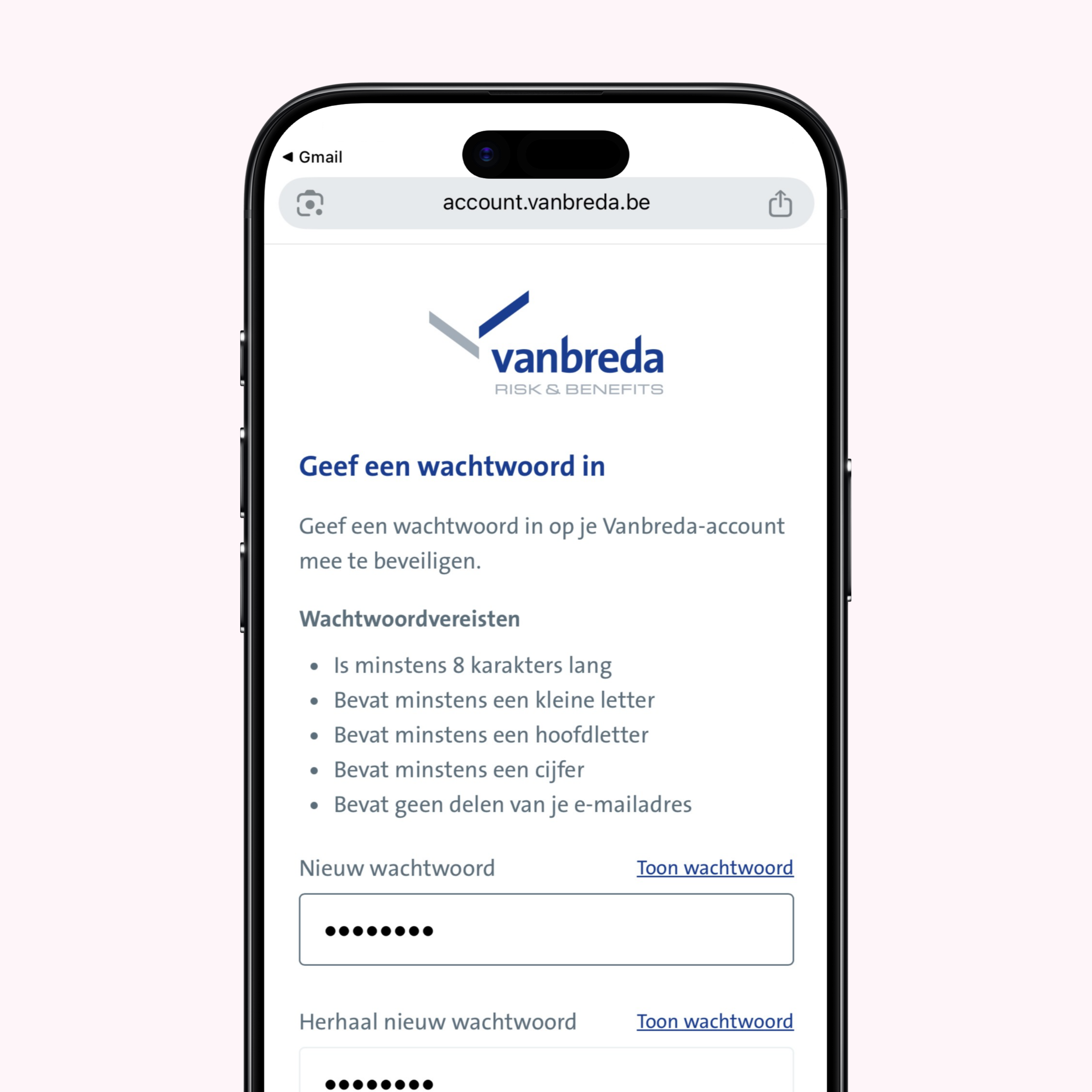 app visual email onboarding