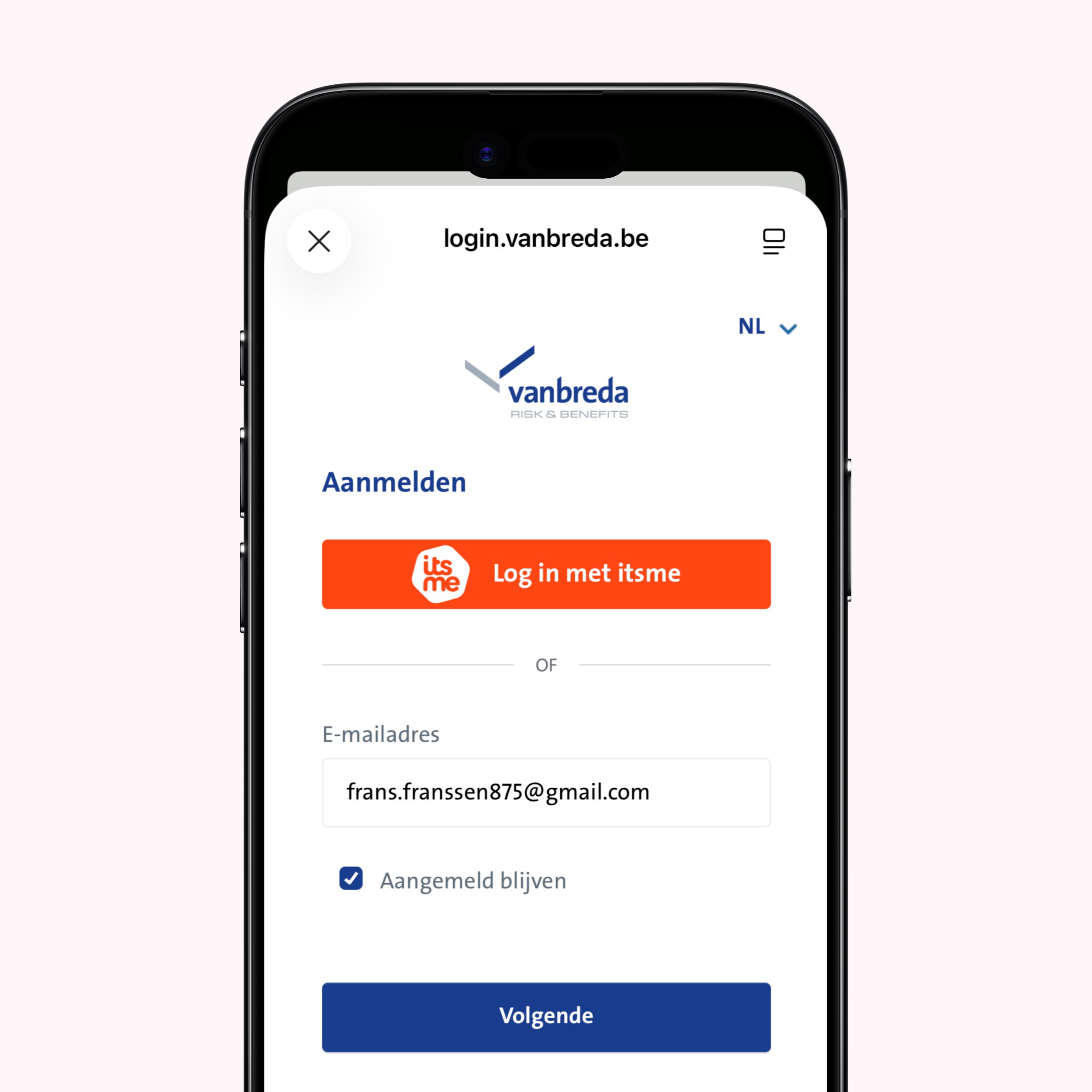 app visual email onboarding