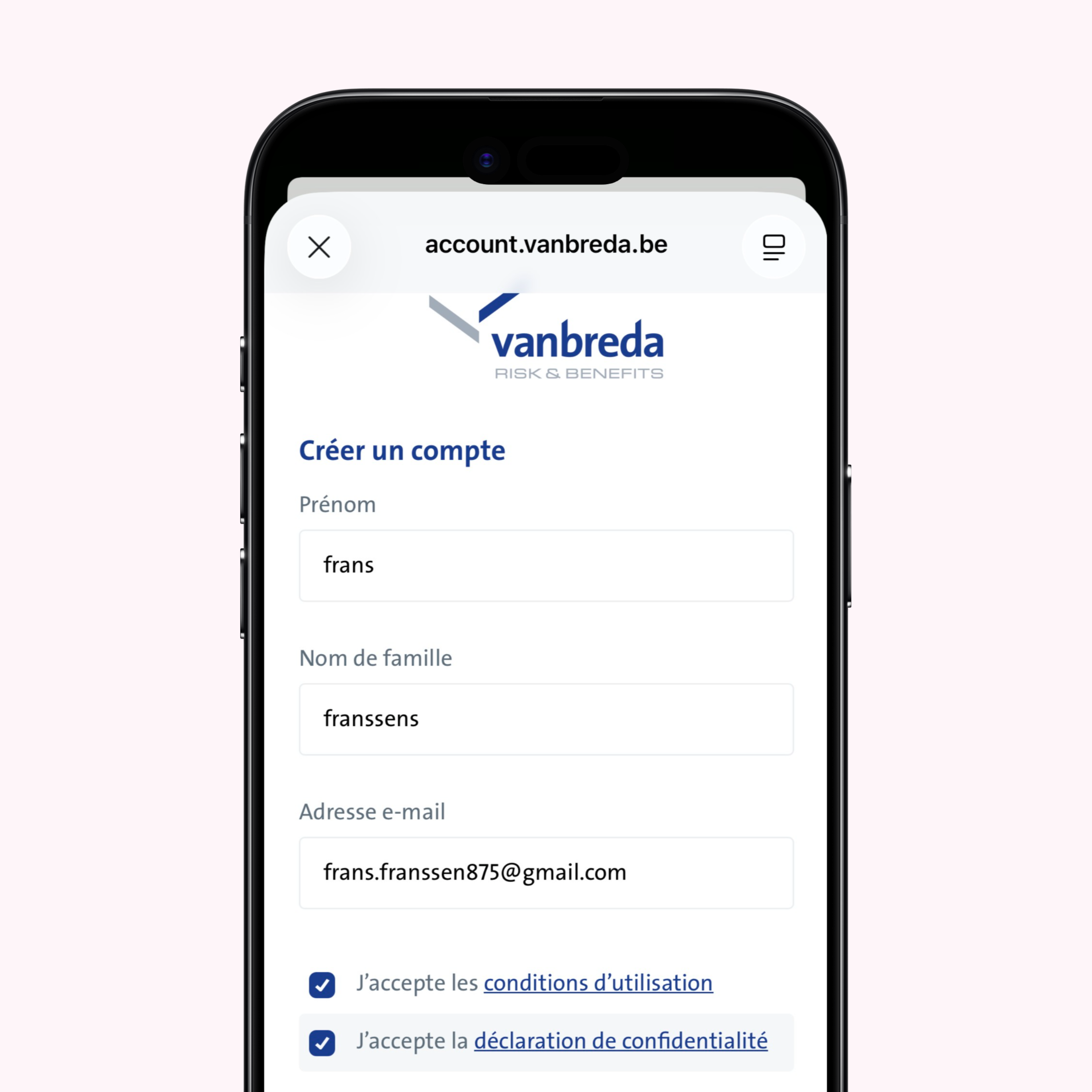 app visual email onboarding