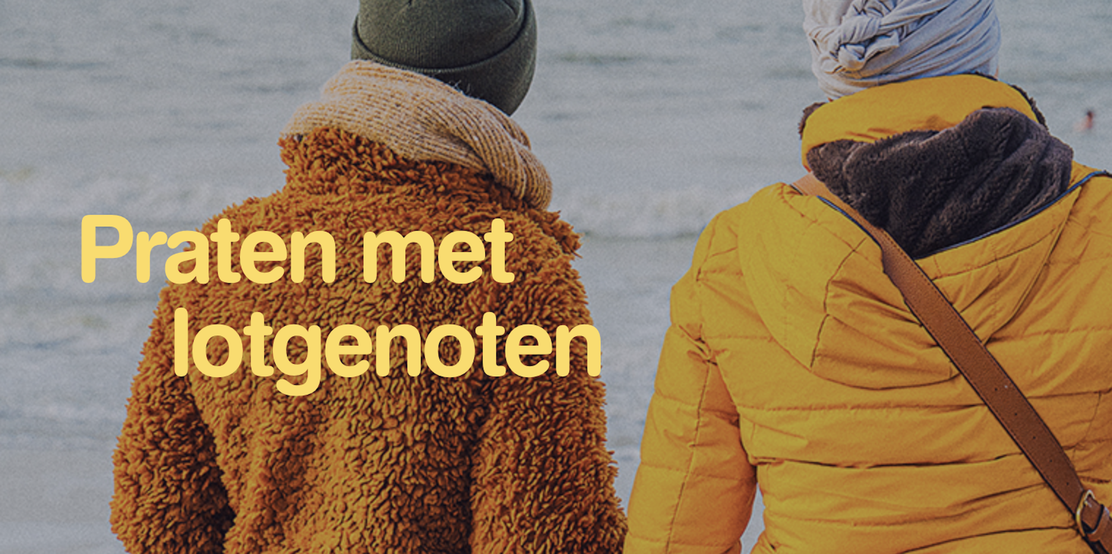 praten met lotgenoten