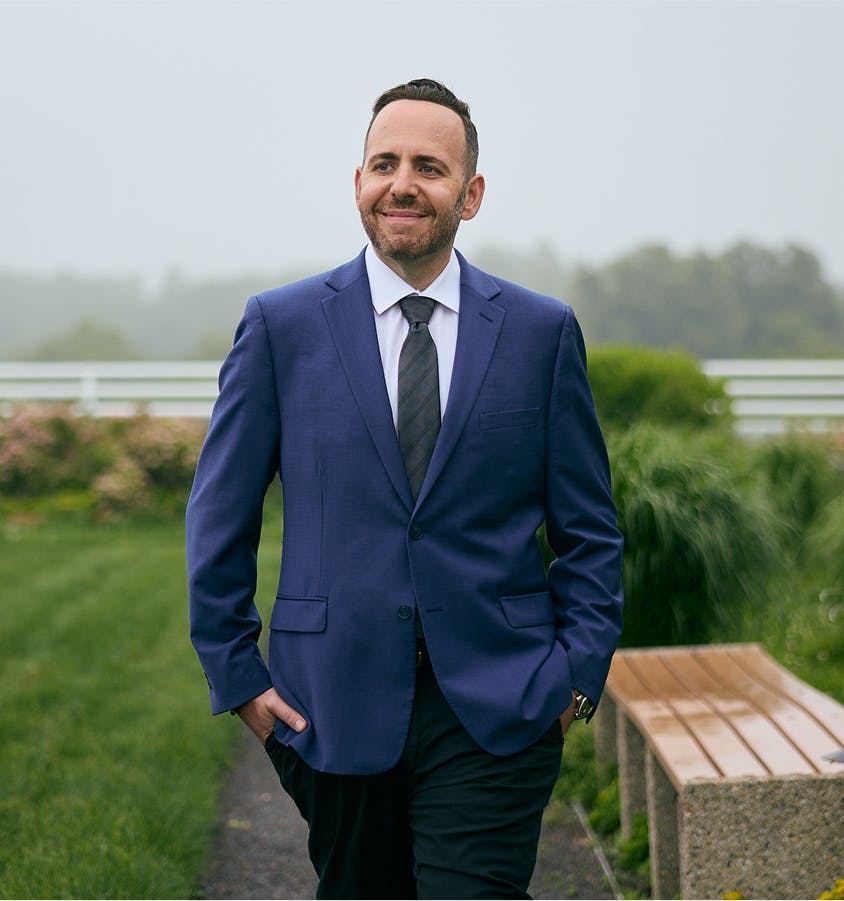 Marc H. Buchel outside