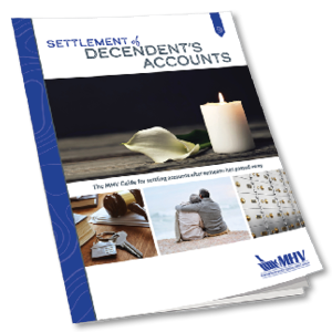 settlement of decedents accounts ebook cover