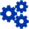 Cog wheels icon