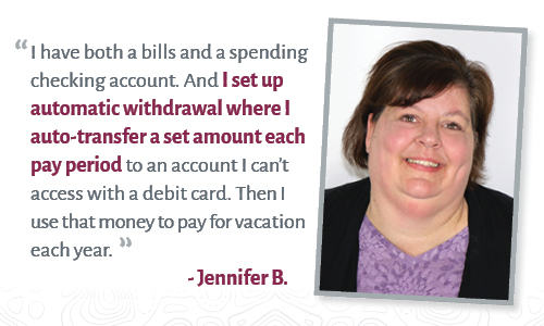 Jen B. savings tip