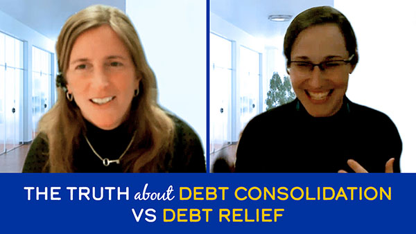 The truth about debt consolidation vs debt relief