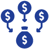 Payoff debt icon