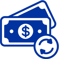 Dollar Bills with Arrows