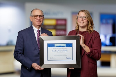 Gary Anderson and Kayla Maisenhelder