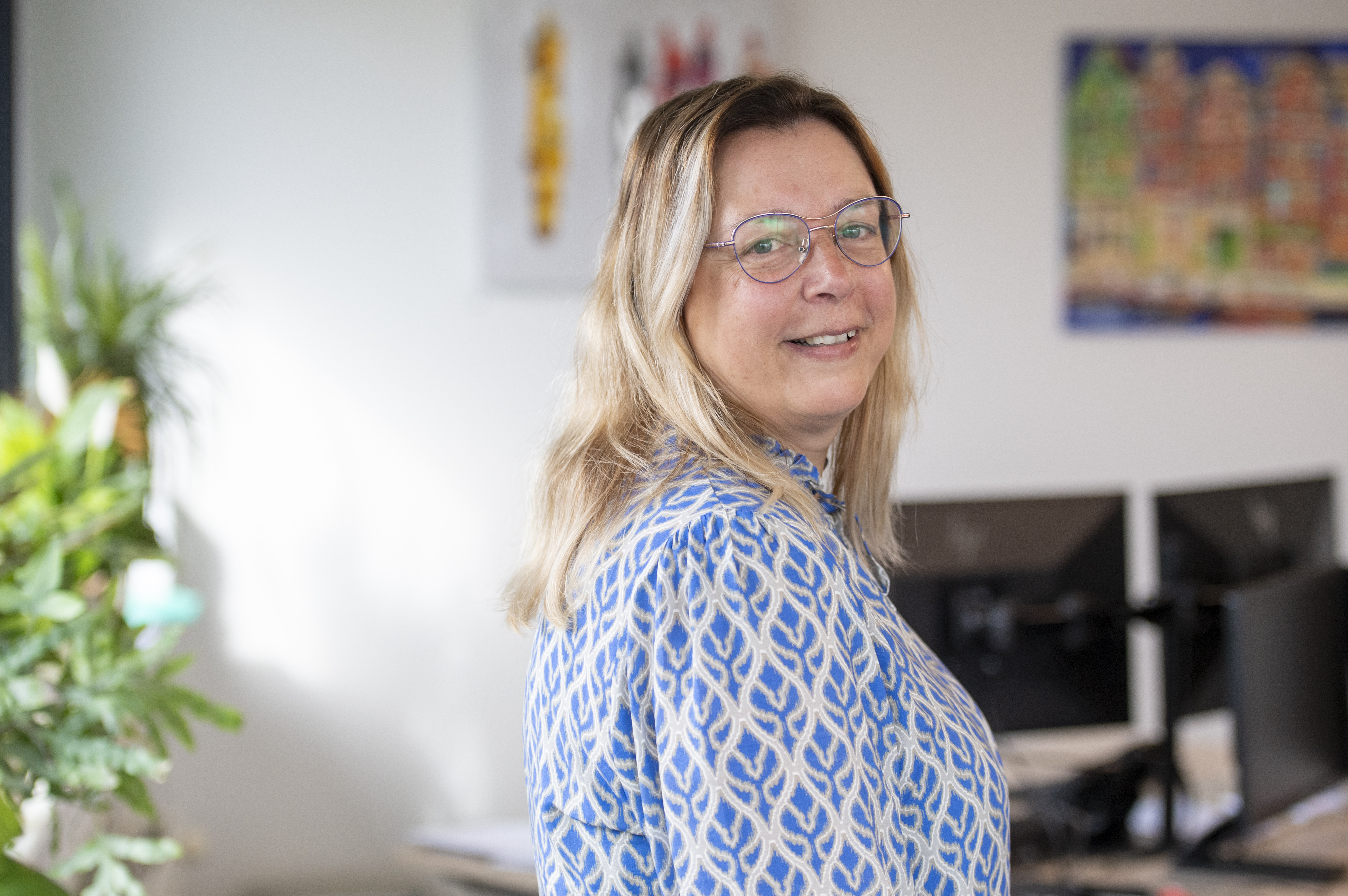 Collega loonadministratie Irma Hardam van MRVO