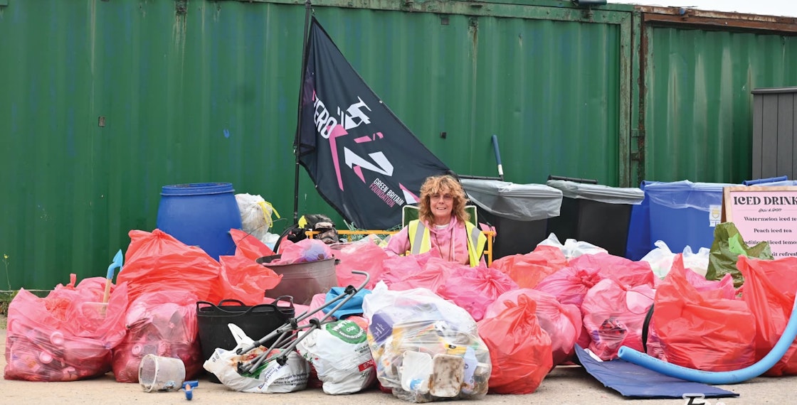 Fish Net Zero with waste