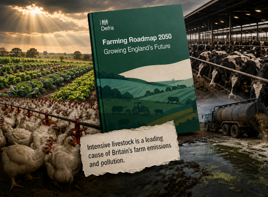 UK Govt plan to develop factory farming