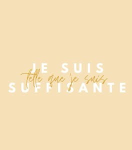 Je suis telle que je suis