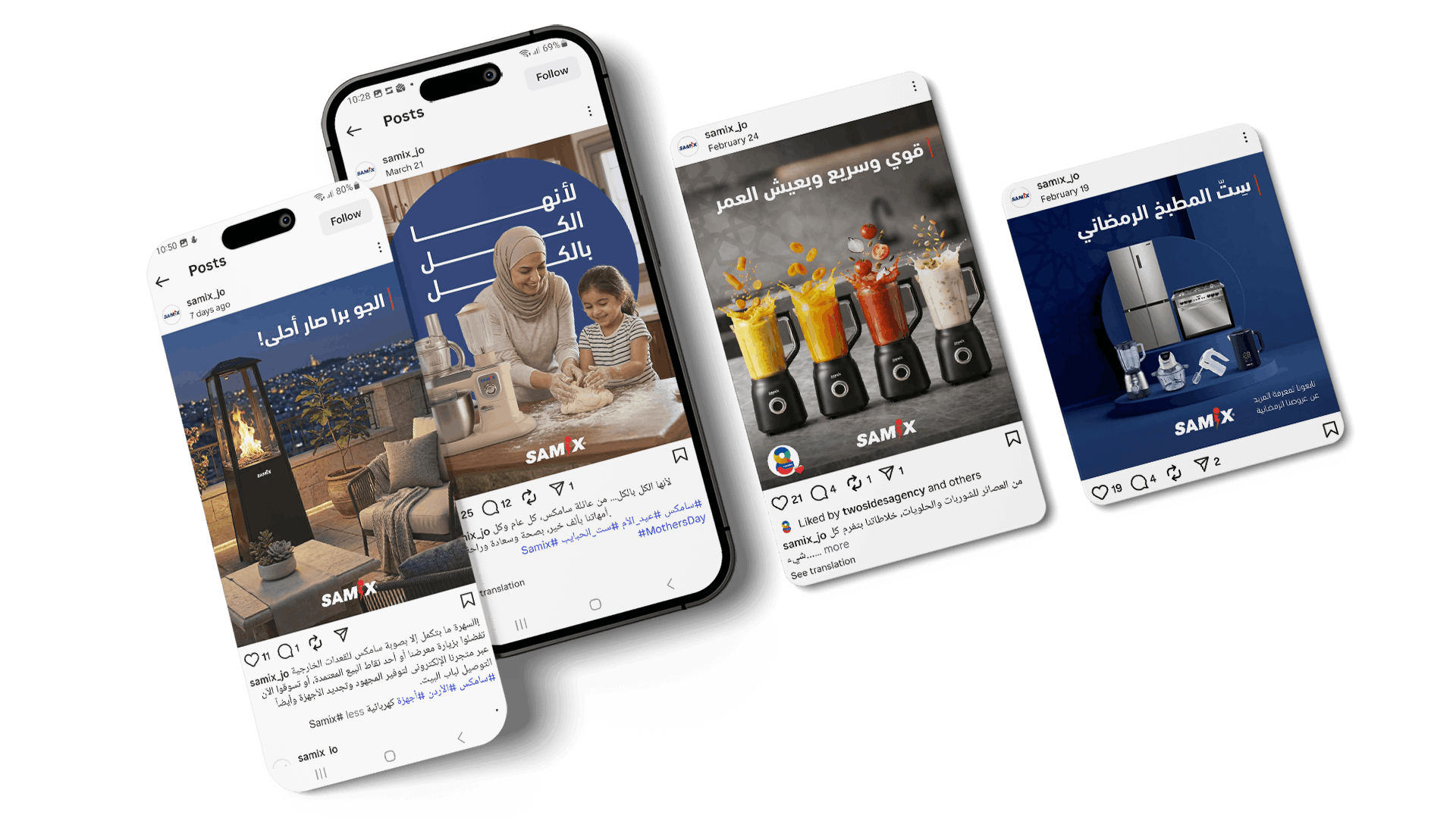 Samix-Socila Media Posts