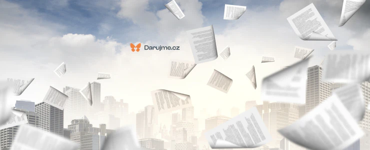 Potvrzení o daru jednoduše přes Darujme.cz