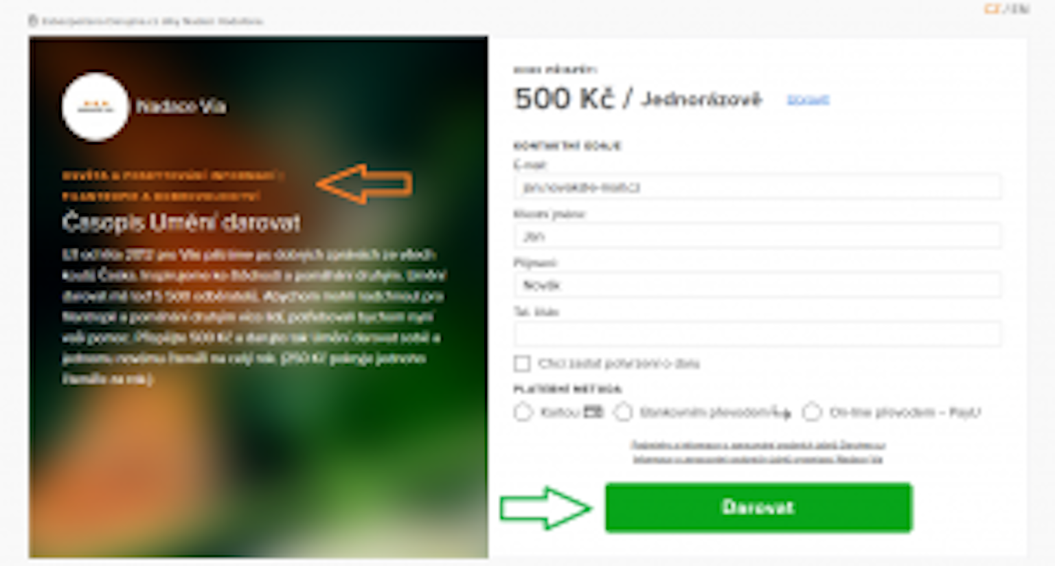 A jsou tu! Podzimní novinky v Darujme.cz