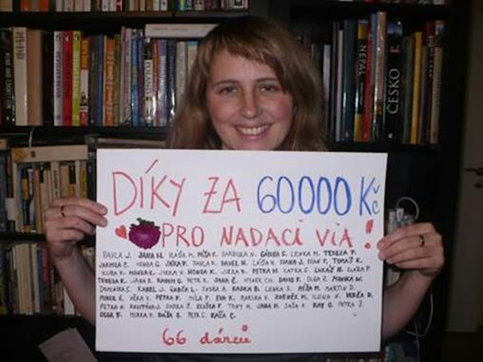 Ze života dárcovských výzev aneb Míša a Via slavily narozeniny!
