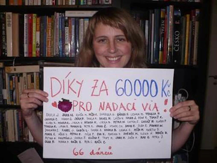 Ze života dárcovských výzev aneb Míša a Via slavily narozeniny!