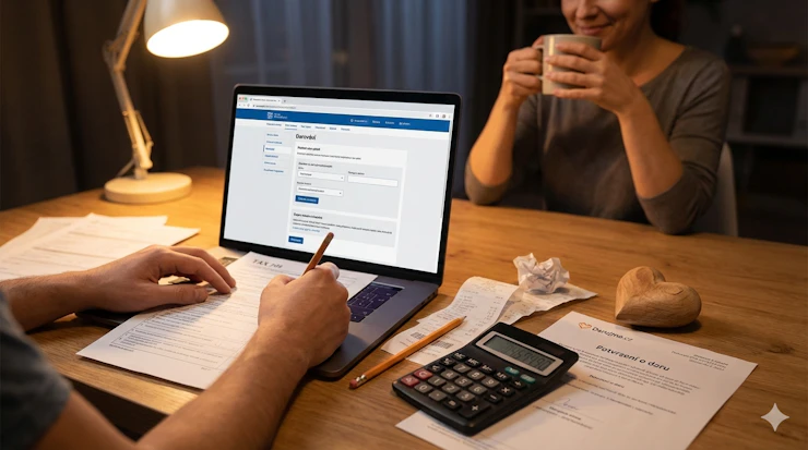 Daňové přiznání pomáhá: Když se daňové přiznání promění v pomoc