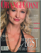 Cover of Orange Coast Magazine