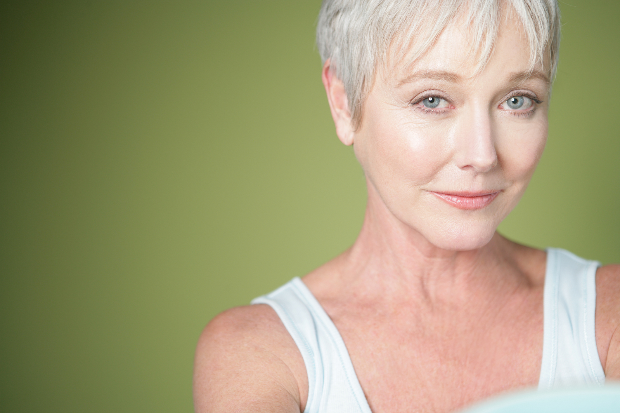 Portrait of mature woman.