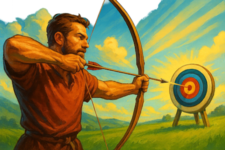 Allenamento nel tiro con l'arco