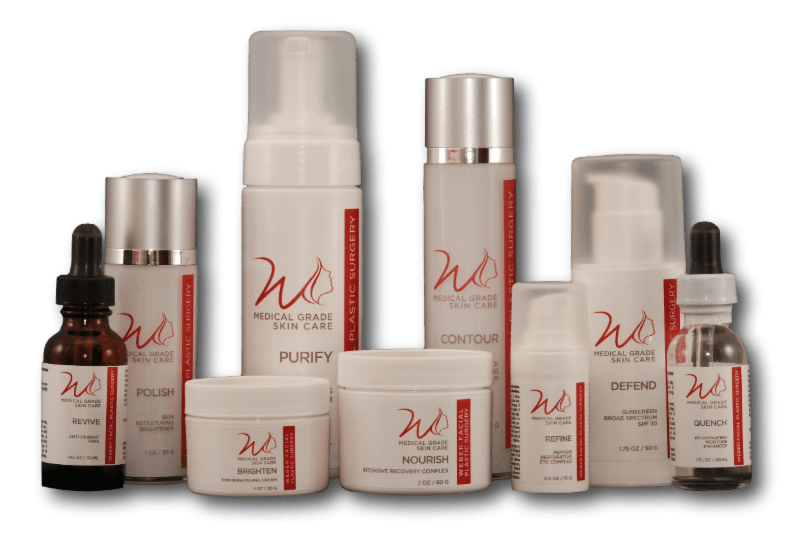 Skincare products family