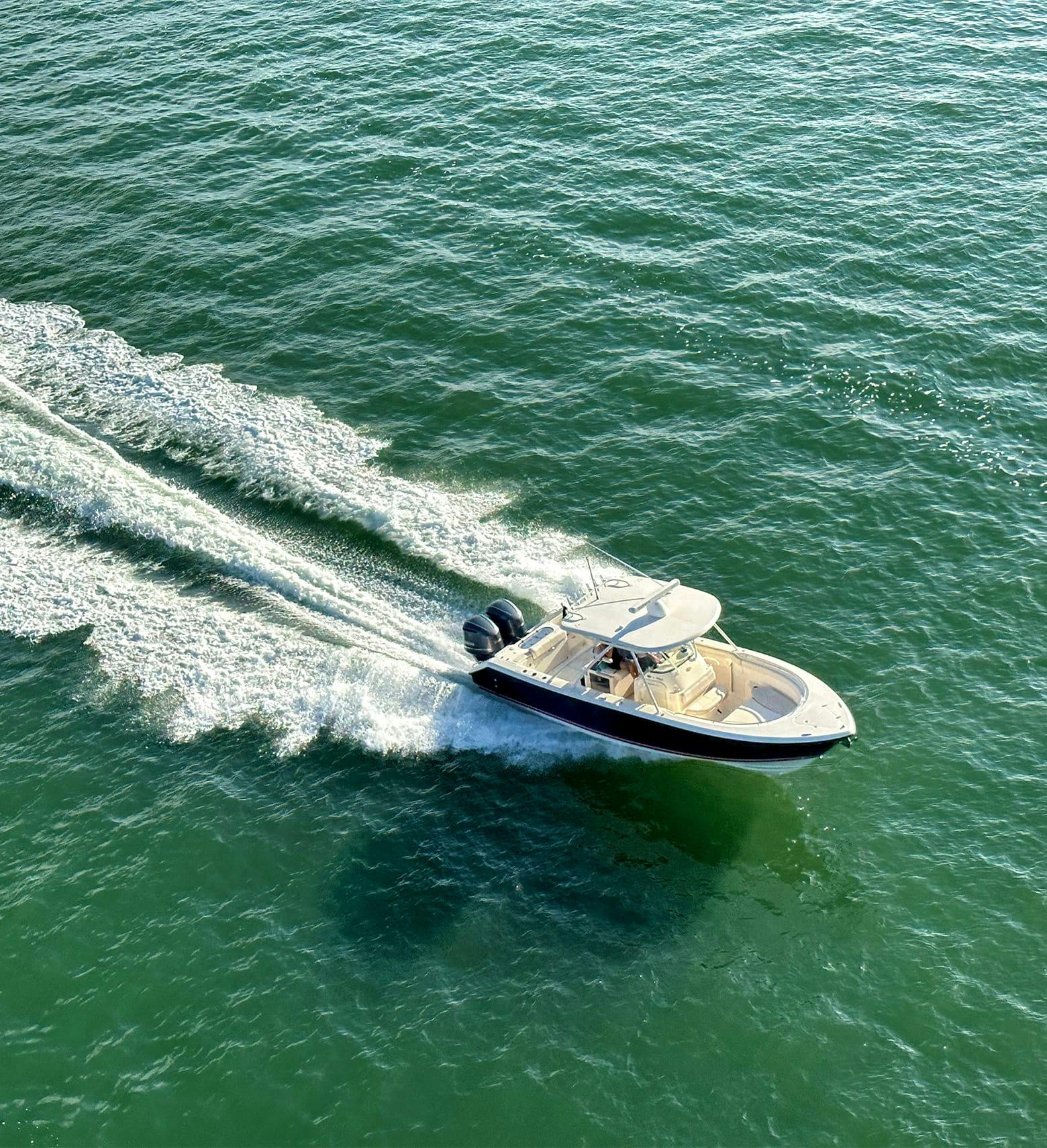 boat in the ocean