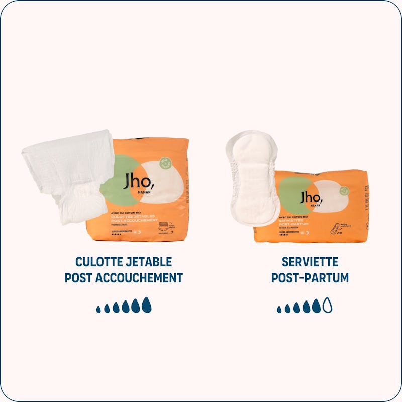Culottes jetables postaccouchement