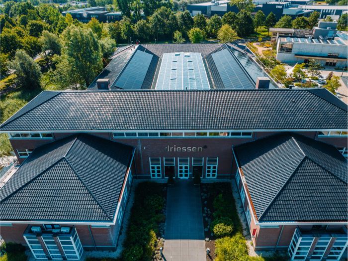 Bovenkant kantoor Driessen