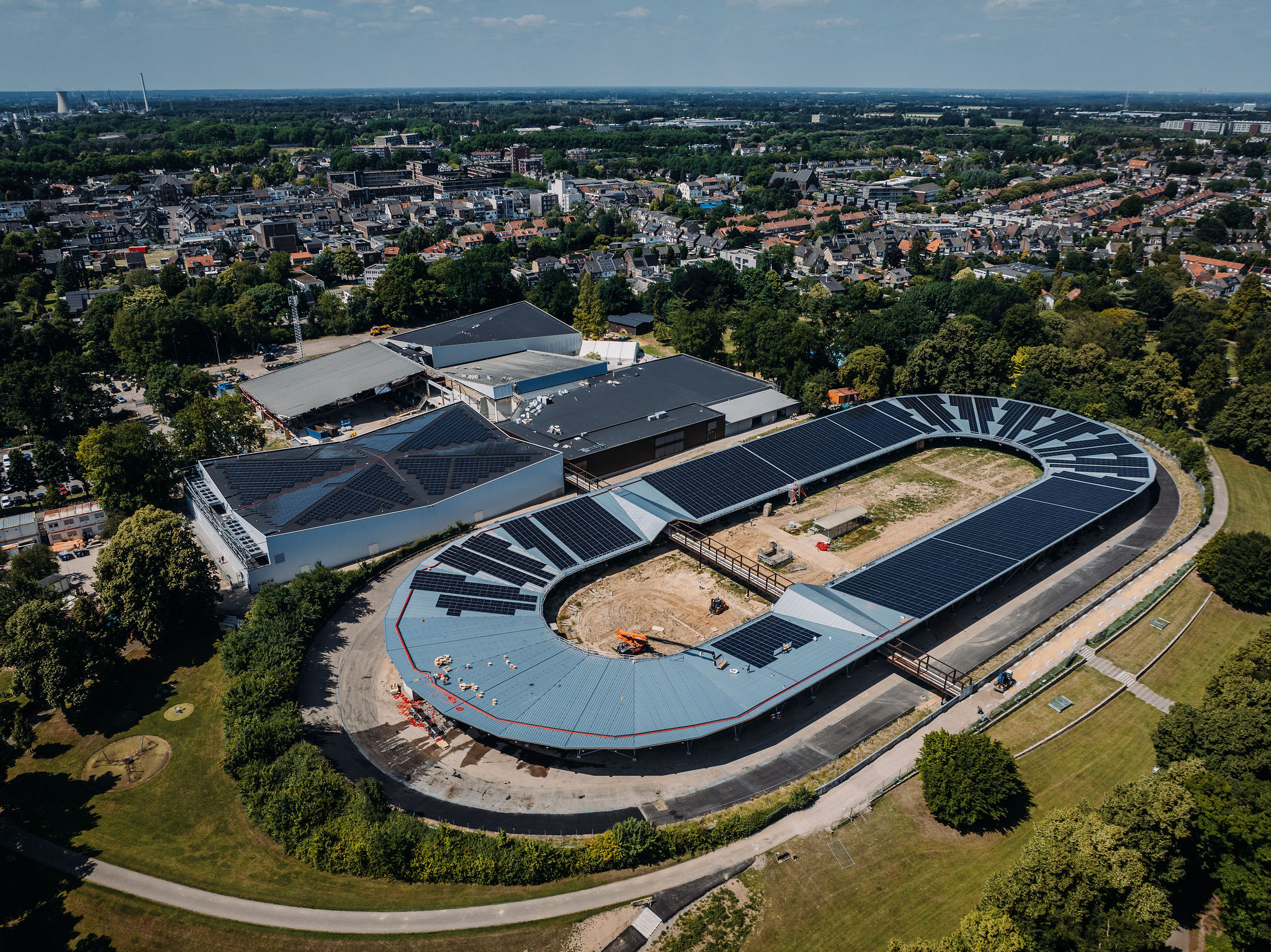 Bovenaanzicht sportpark Glanerbrook