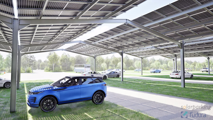 fudura smart solar carport zonnepanelen zakelijk