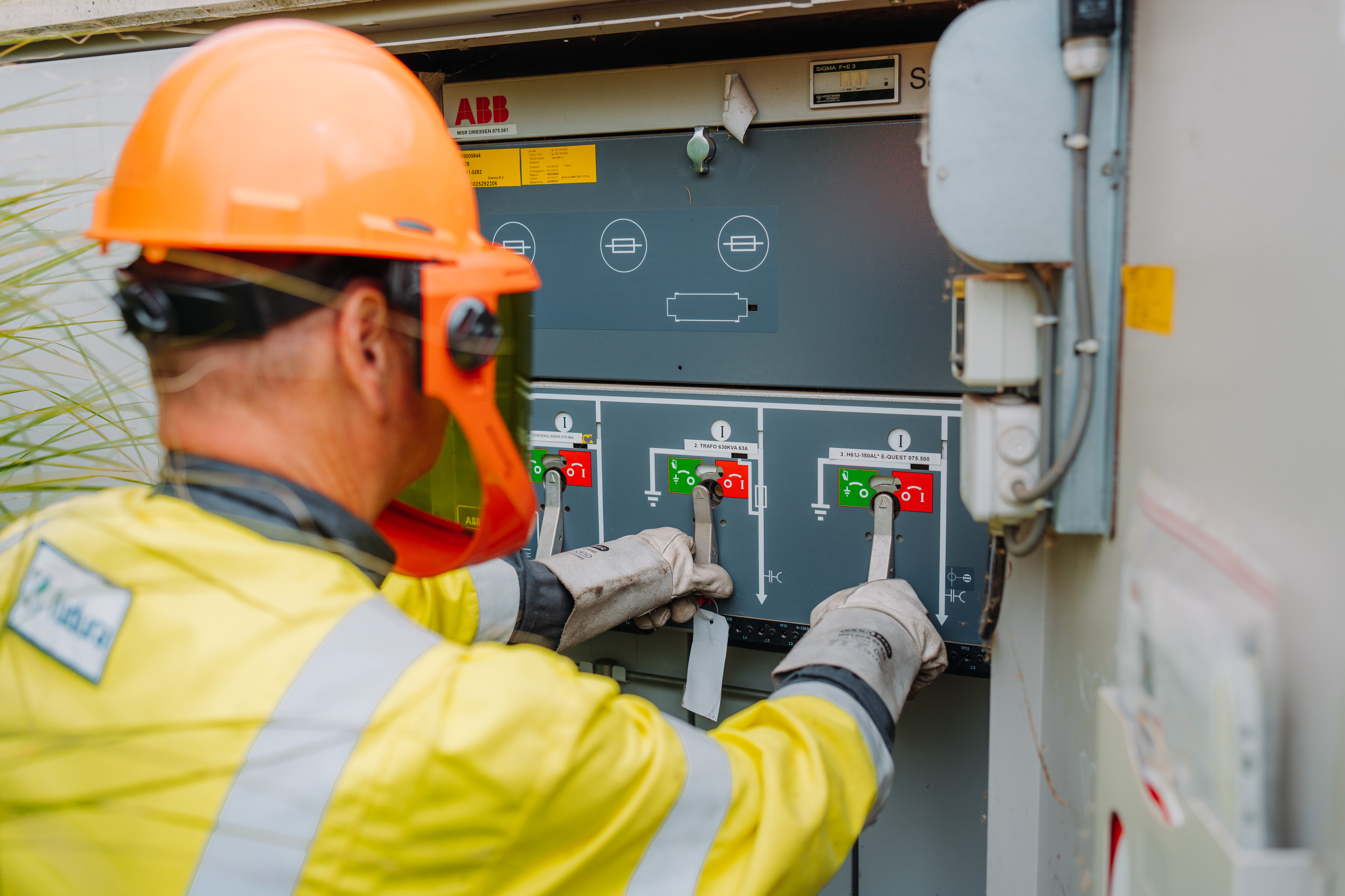 Technicus aan het werk