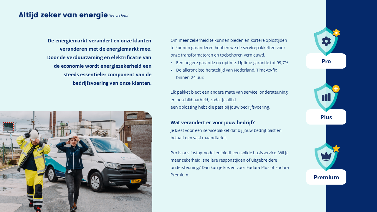 Servicepakketten op maat -  voorwaarden
