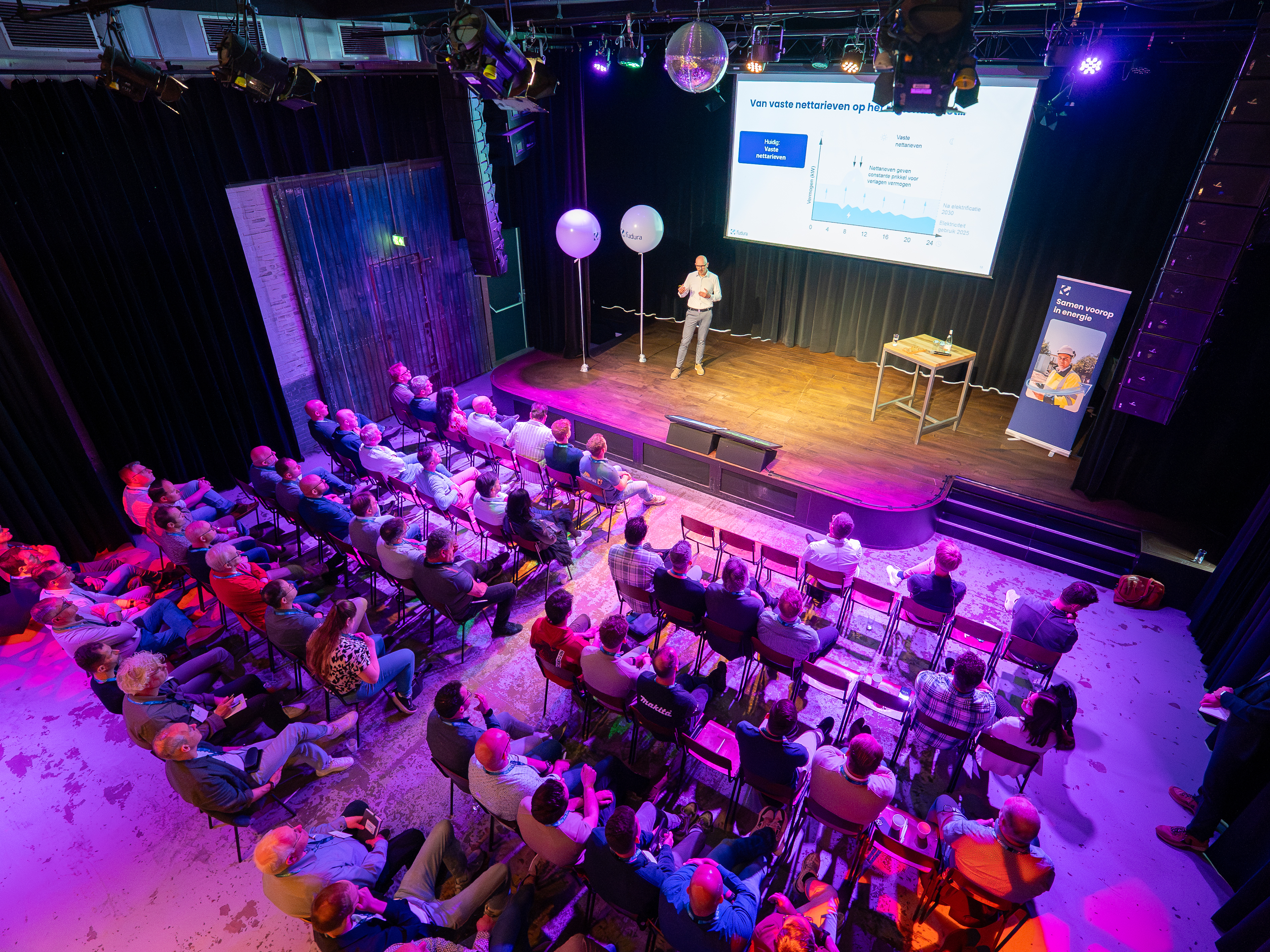 Fudura event - vanaf boven