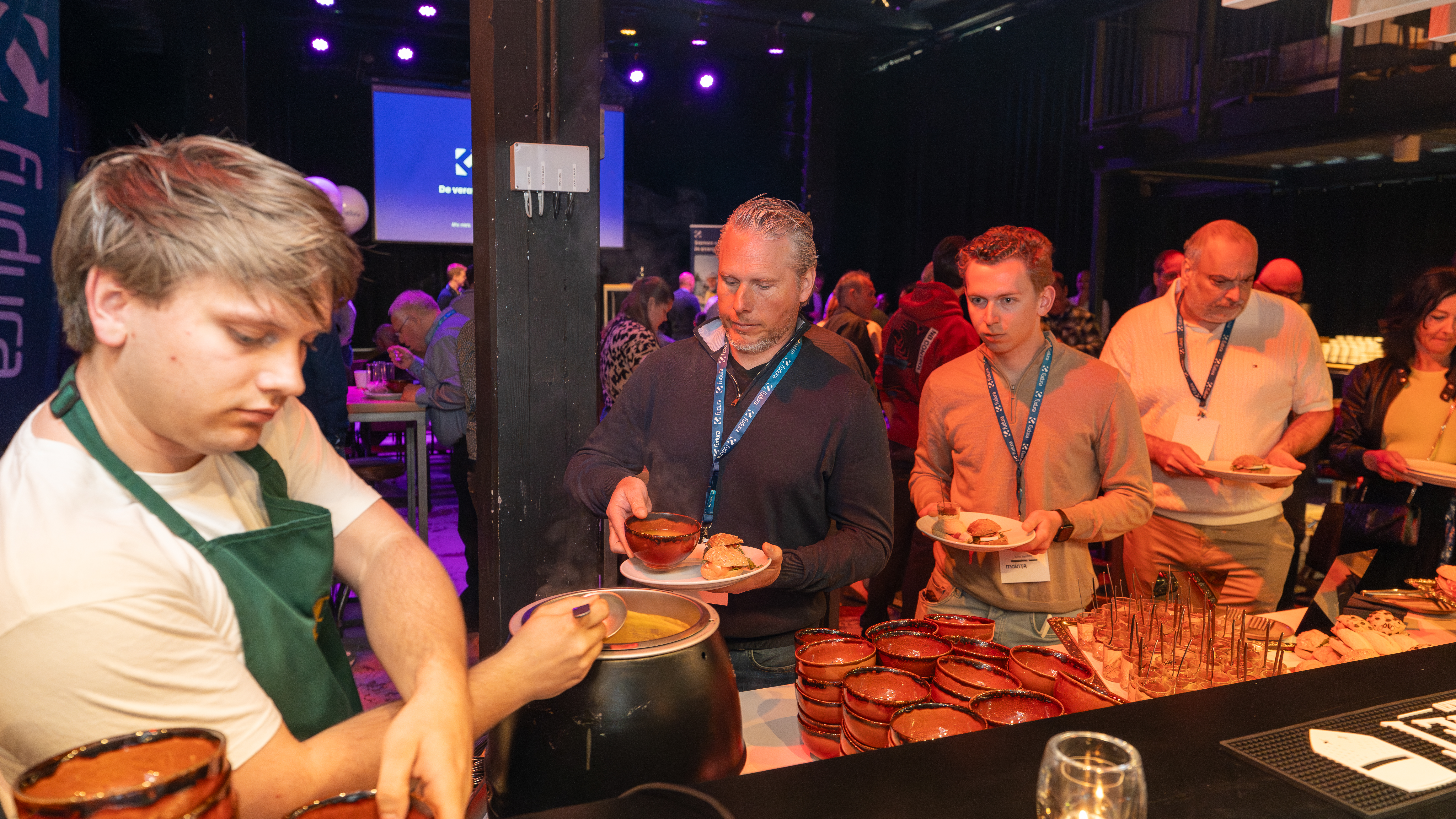 Netcongestie event - eten