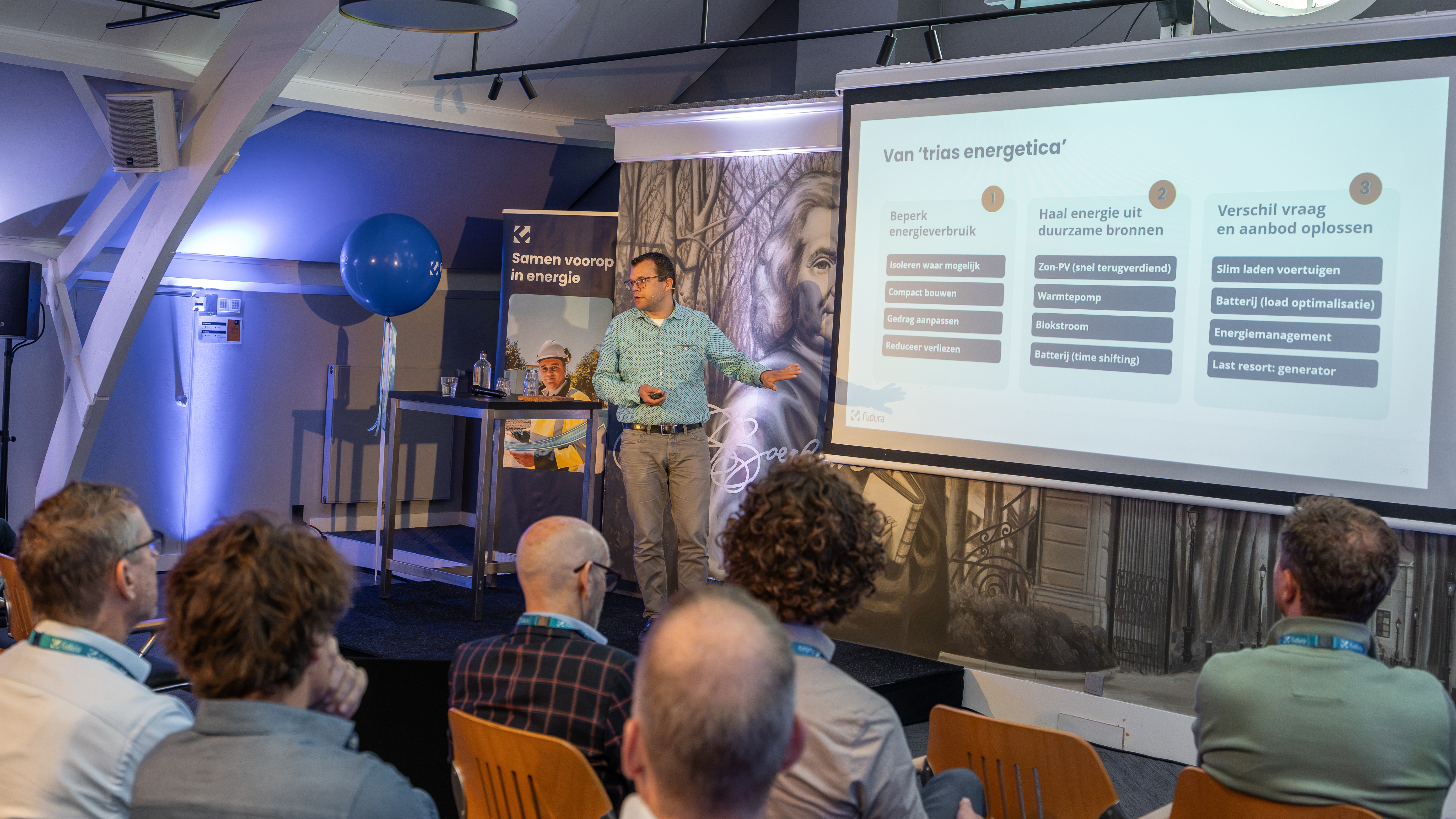 Netcongestie event Fudura in Oegstgeest