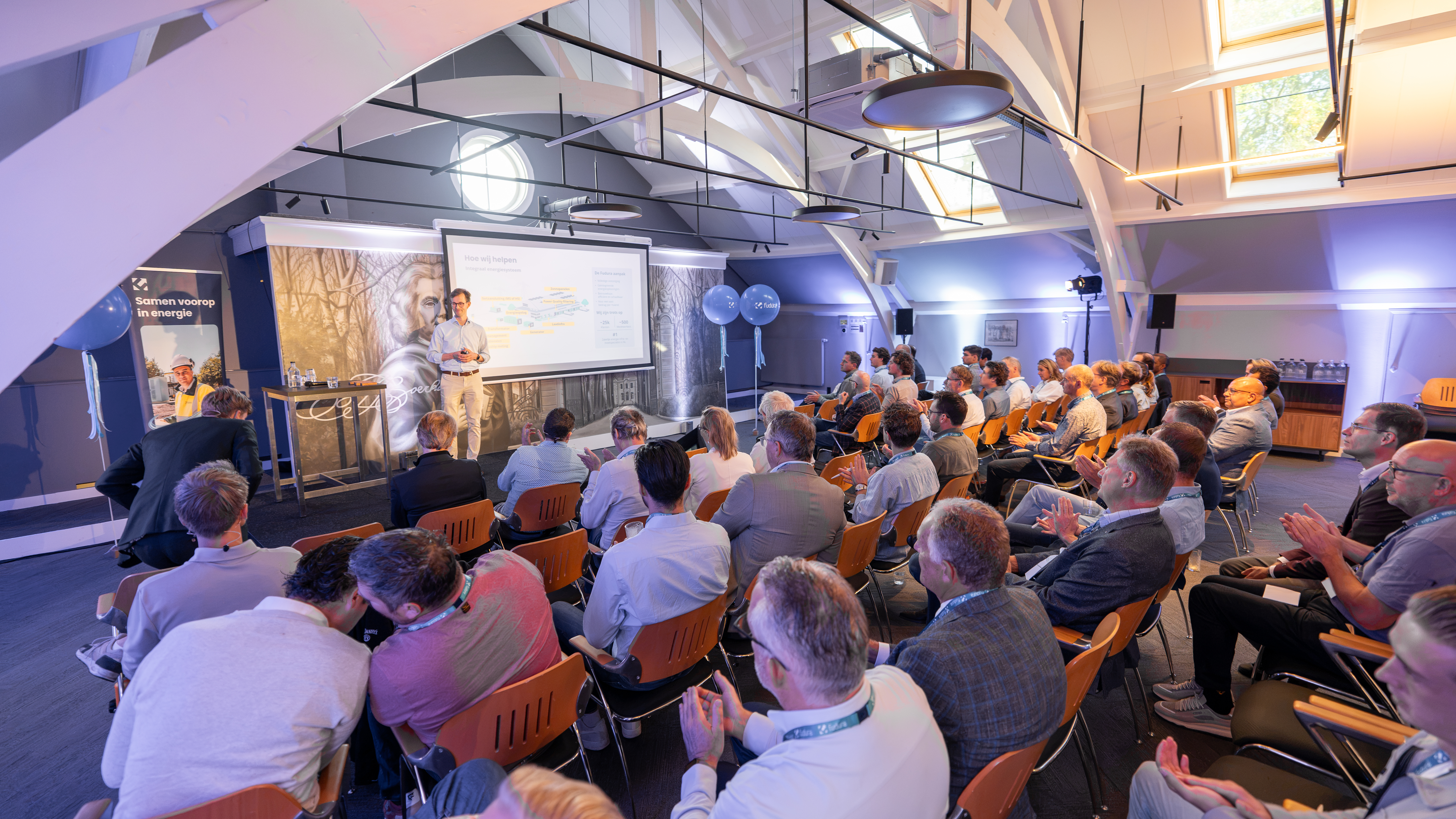 Netcongestie-event in Oegstgeest
