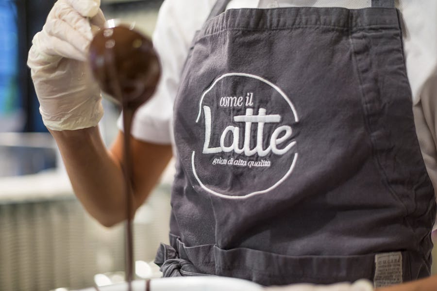 Gelataio con cioccolato